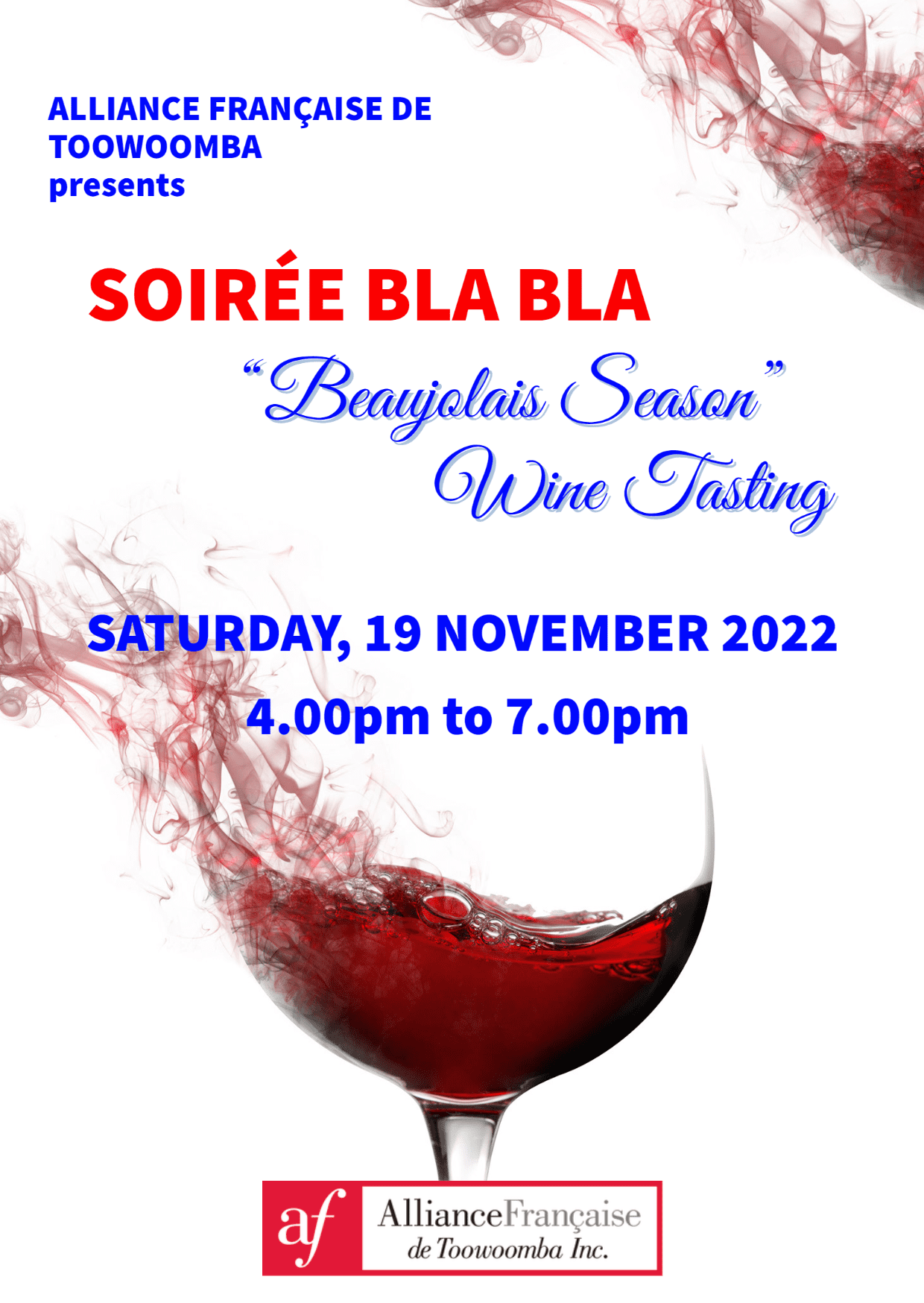 Soirée Bla Bla - "Beaujolais Season" Wine Tasting